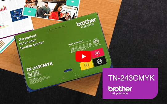 Brother Toner Cartridge - TN-243CMYK Kit - C/M/Y/BK - TN243CMYK 