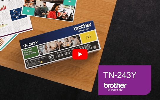 Genuine Brother TN-243Y Toner Cartridge - Yellow 5