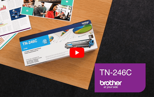 Brother TN-246C Tonerkartusche – Cyan 5